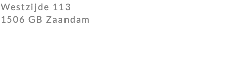 Westzijde 113 1506 GB Zaandam